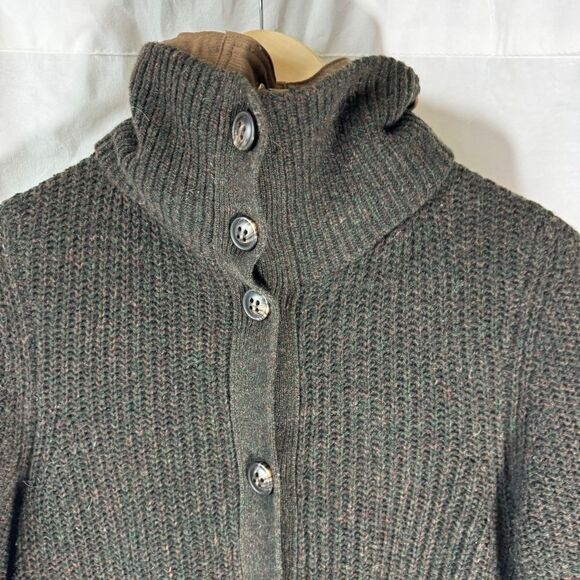 Anthropologie Sleeping On Snow Heavy Cardigan Detached...